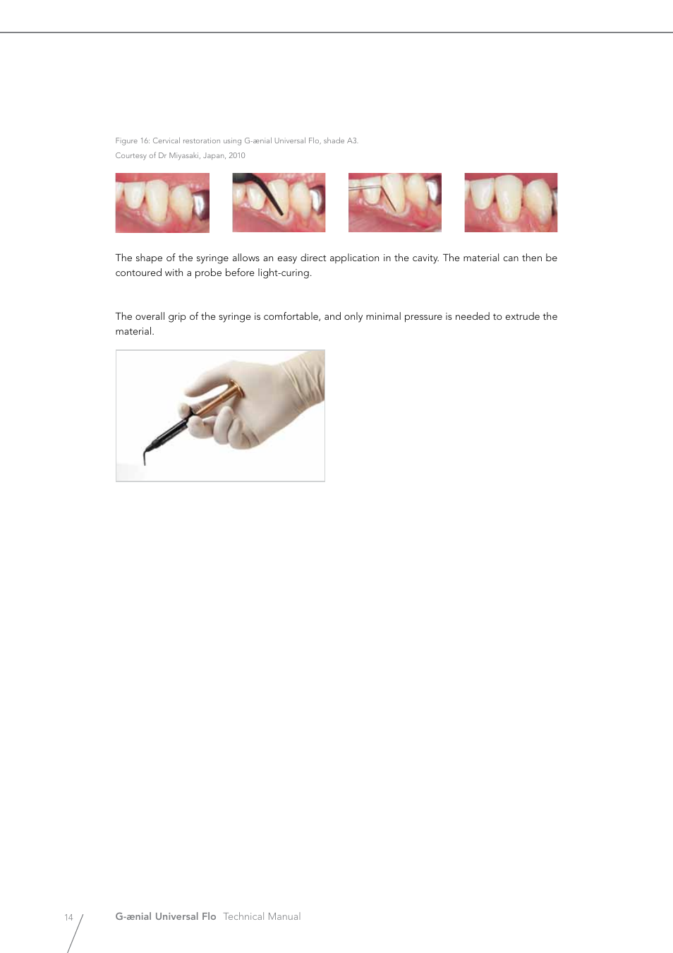 GC EUROPE G-aenial Universal Flo User Manual | Page 14 / 20