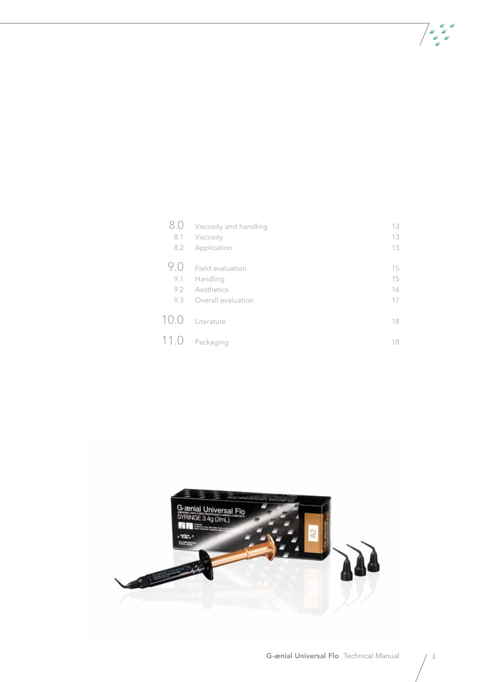 GC EUROPE G-aenial Universal Flo User Manual | Page 3 / 20