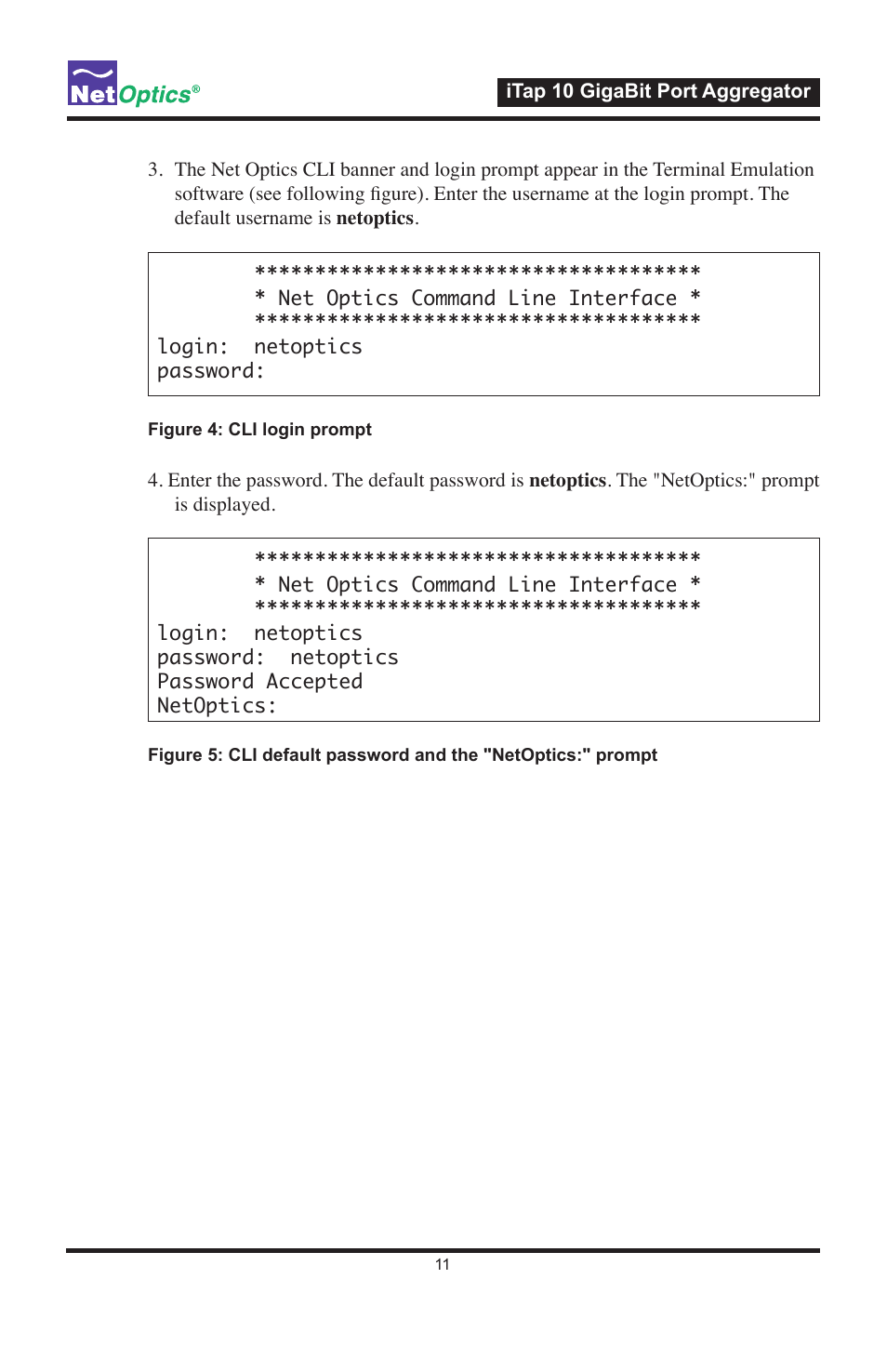 Net Optics iTap 10 GigaBit Port Aggregator User Manual | Page 15 / 64