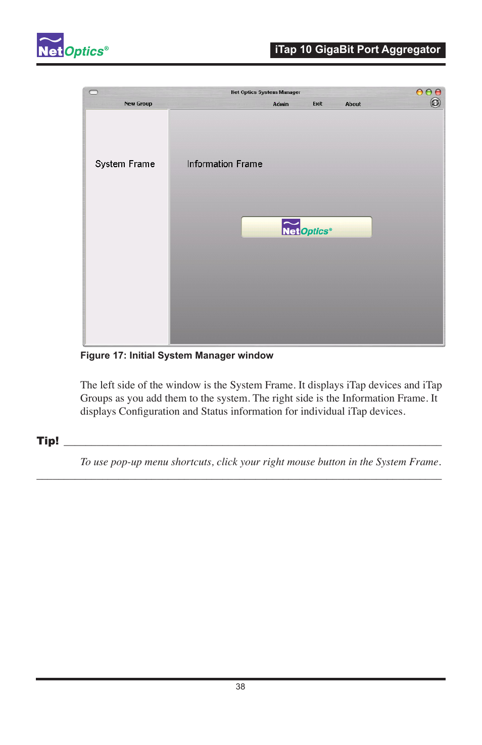 Net Optics iTap 10 GigaBit Port Aggregator User Manual | Page 42 / 64