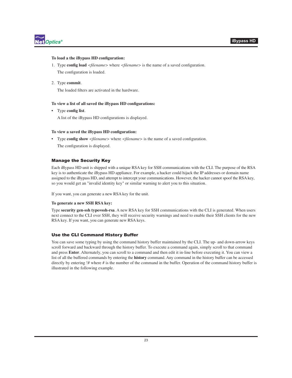 Net Optics iBypass HD User Manual | Page 27 / 49