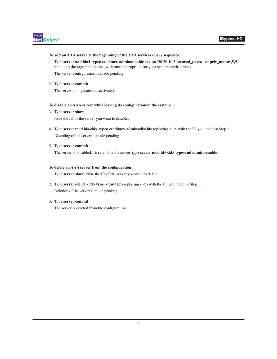 Net Optics iBypass HD User Manual | Page 39 / 49