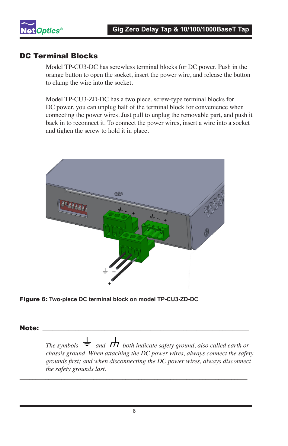 Net Optics 10_100_1000BaseT Tap User Manual | Page 9 / 16