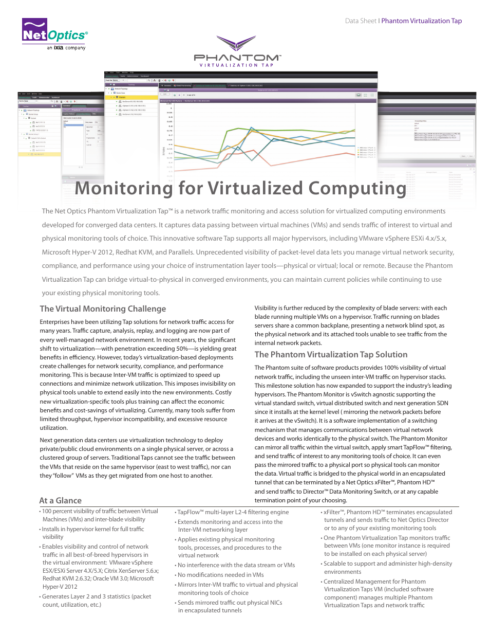 Net Optics Phantom User Manual | 2 pages