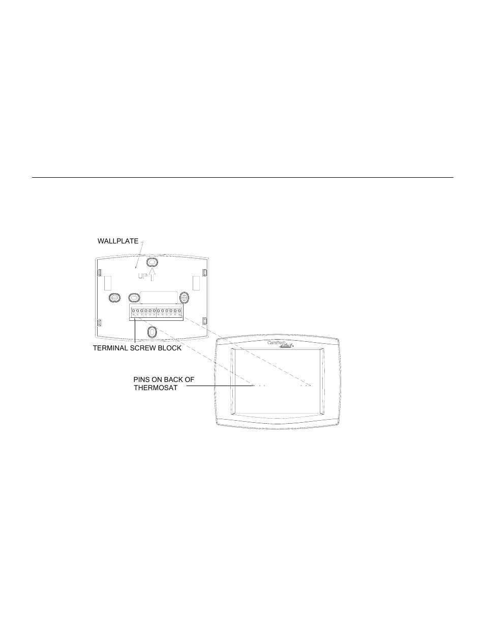 Mount thermostat to wallplate, Cdt900 series touchscreen programmable thermostata | Comfort Stat CDT901 User Manual | Page 38 / 102