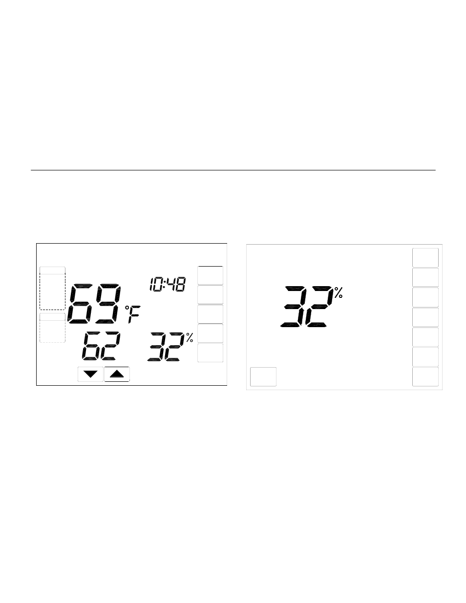Inside humidity level, Room, Cdt900 series touchscreen programmable thermostata | Humidity | Comfort Stat CDT901 User Manual | Page 89 / 102