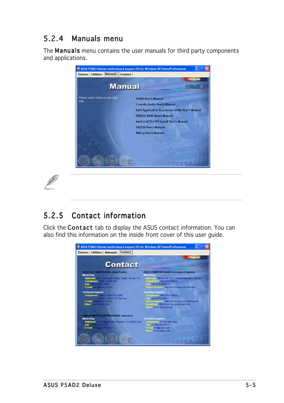 Asus P5AD2 Deluxe User Manual | Page 115 / 148