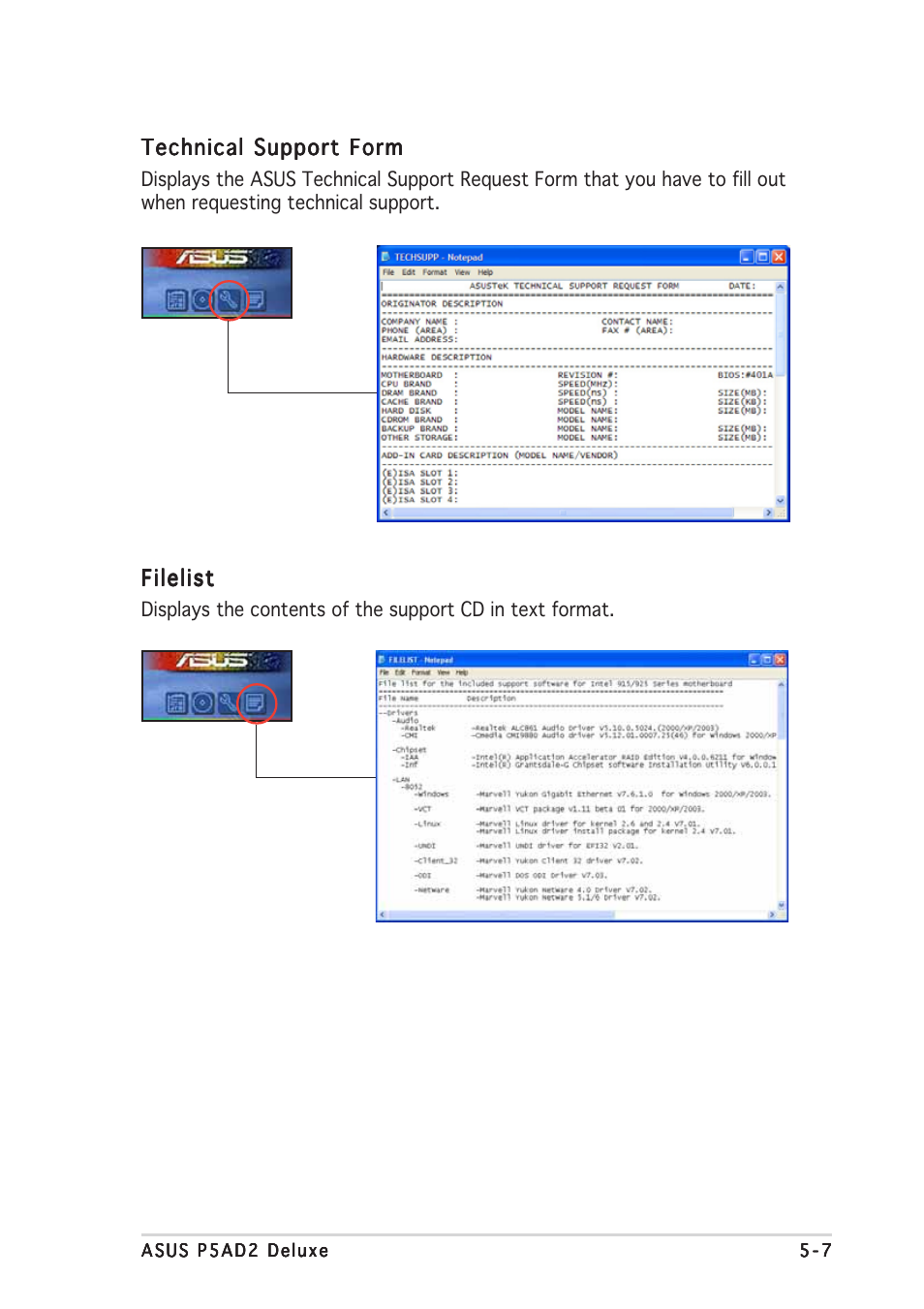 Asus P5AD2 Deluxe User Manual | Page 117 / 148