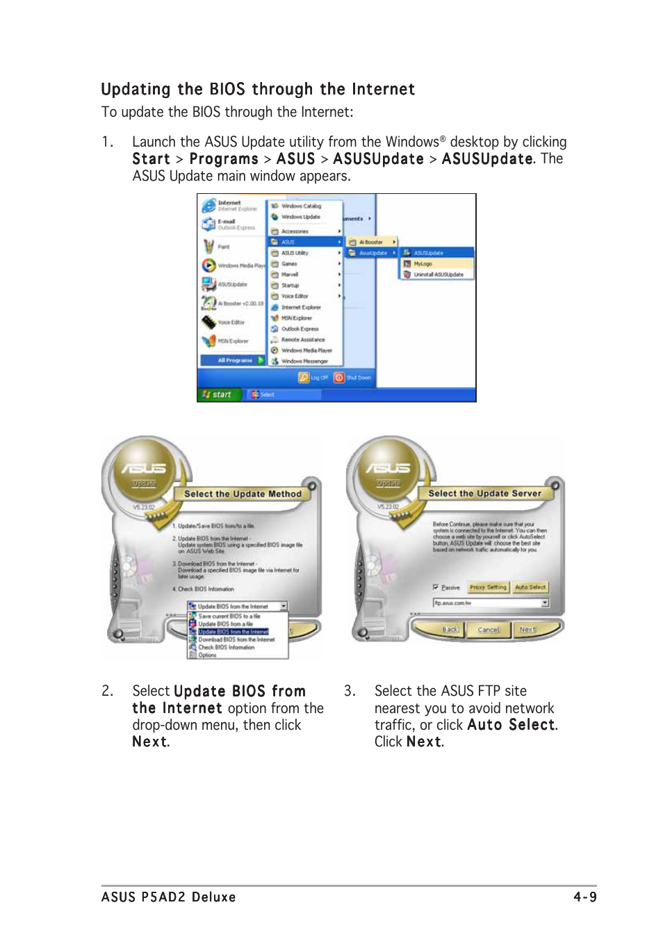 Asus P5AD2 Deluxe User Manual | Page 75 / 148