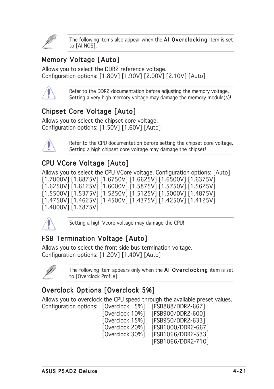 Asus P5AD2 Deluxe User Manual | Page 87 / 148