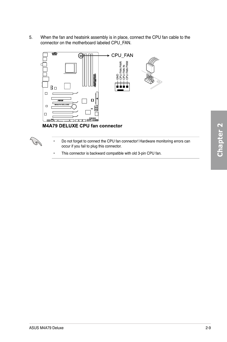 Chapter 2 | Asus M4A79 Deluxe User Manual | Page 29 / 122