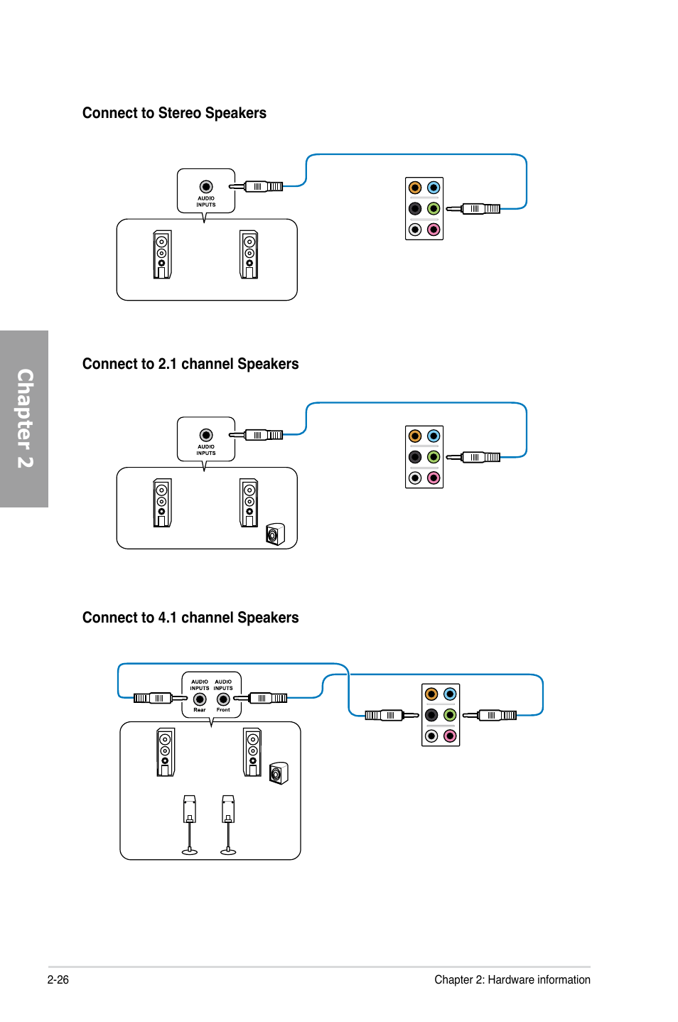 Chapter 2 | Asus M4A79 Deluxe User Manual | Page 46 / 122