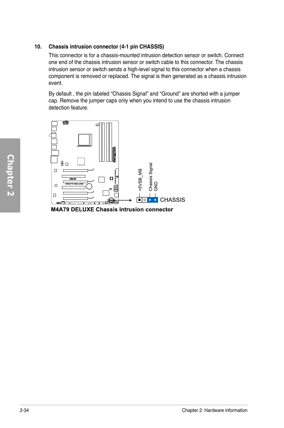 Chapter 2 | Asus M4A79 Deluxe User Manual | Page 54 / 122