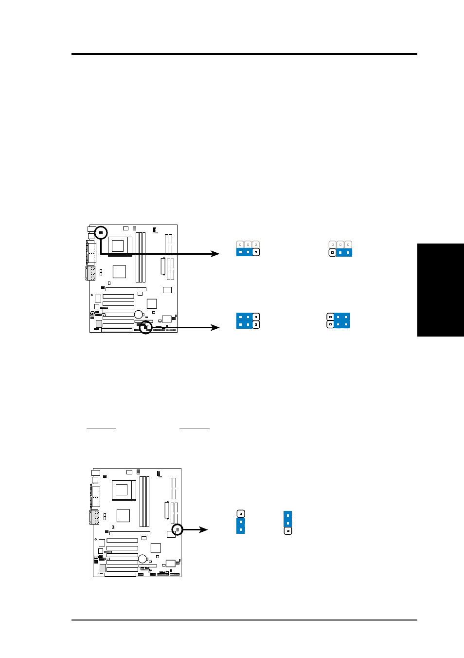 Hardware setup, H/w setup motherboard settings, Jp2601 | Asus A7V266-E/AA User Manual | Page 23 / 108