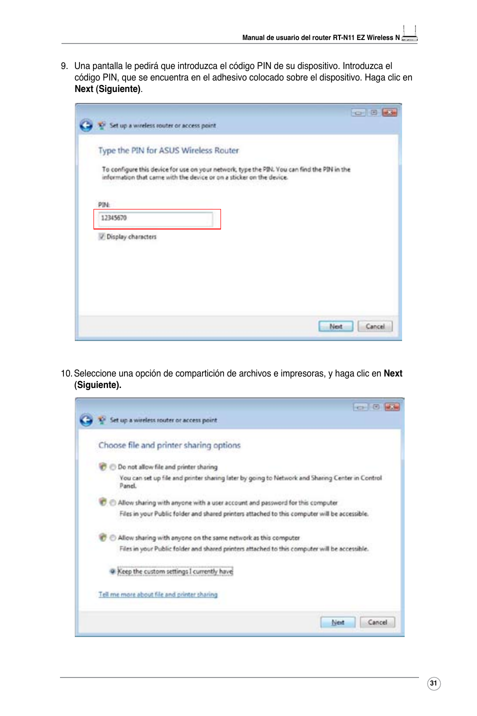Asus RT-N11 User Manual | Page 33 / 40