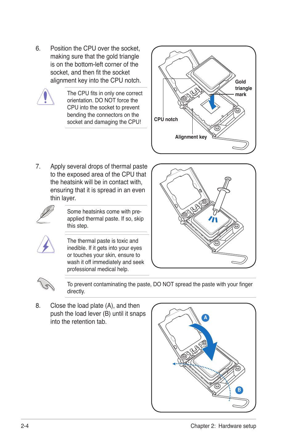Asus RS700-E6/RS4 User Manual | Page 22 / 138