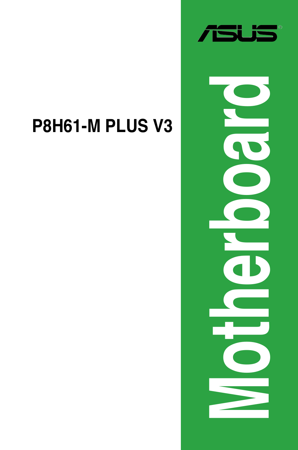 Asus P8H61-M PLUS V3 User Manual | 64 pages