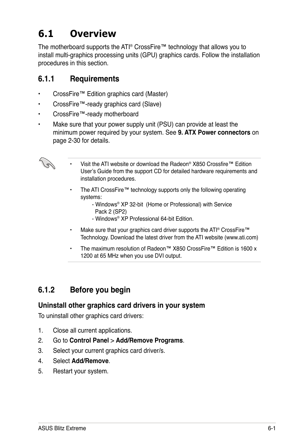1 overview, 1 requirements, 2 before you begin | Asus Blitz Extreme User Manual | Page 169 / 188