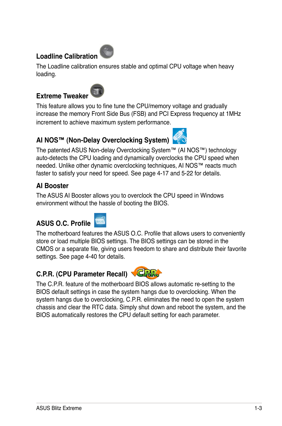 Asus Blitz Extreme User Manual | Page 19 / 188