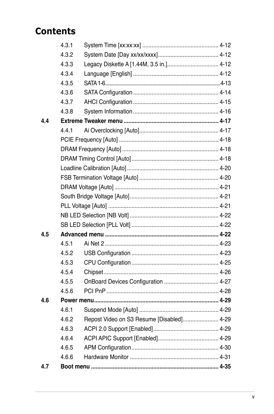 Asus Blitz Extreme User Manual | Page 5 / 188