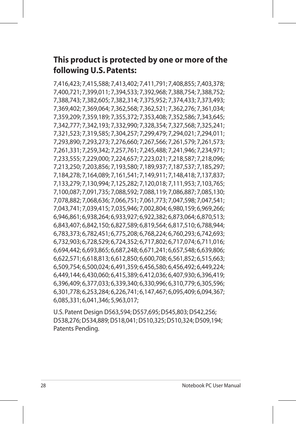 Asus U45JC User Manual | Page 28 / 30