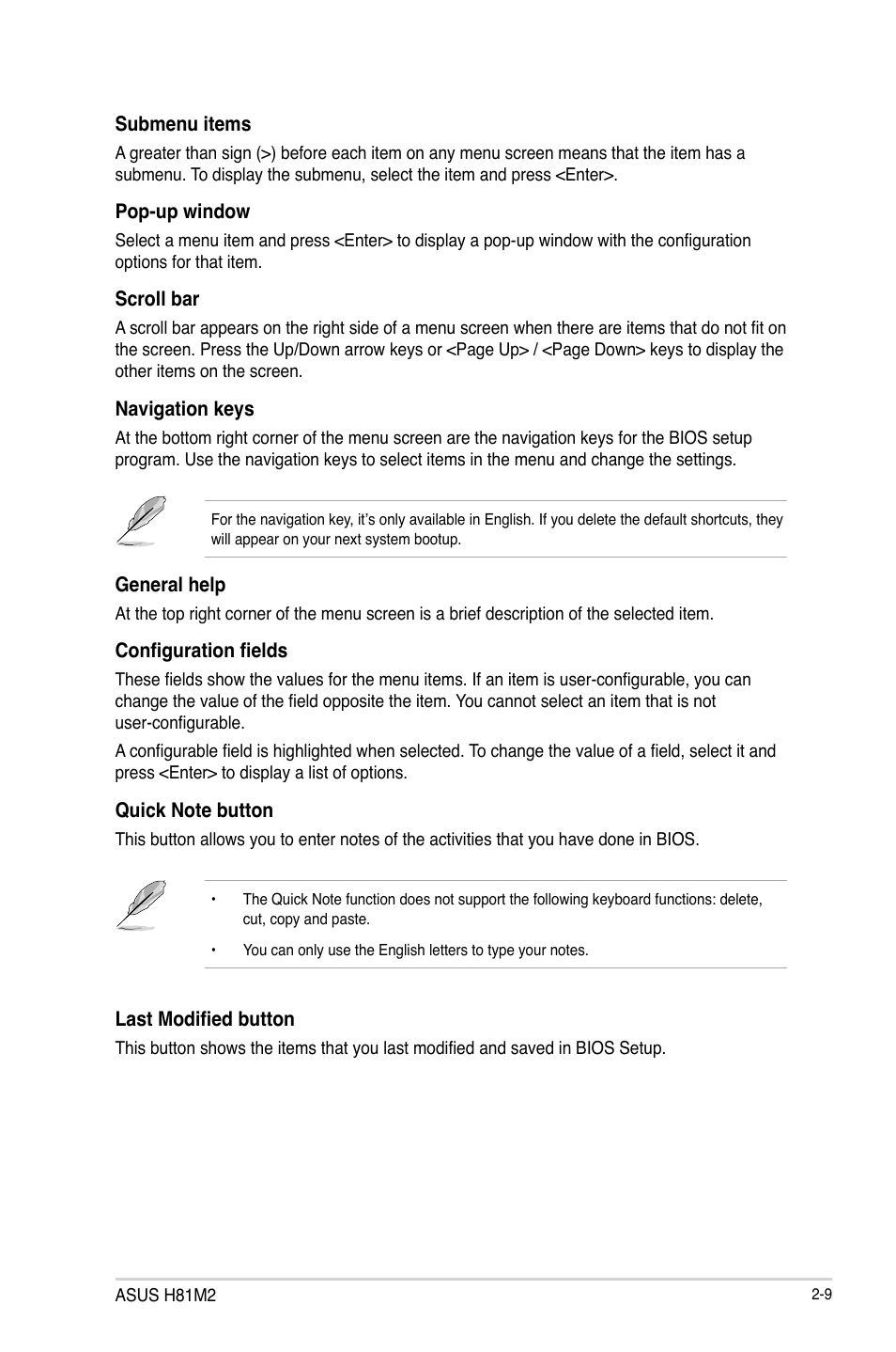 Asus H81M2 User Manual | Page 38 / 75