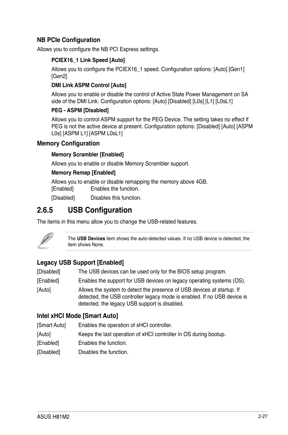 5 usb configuration | Asus H81M2 User Manual | Page 56 / 75