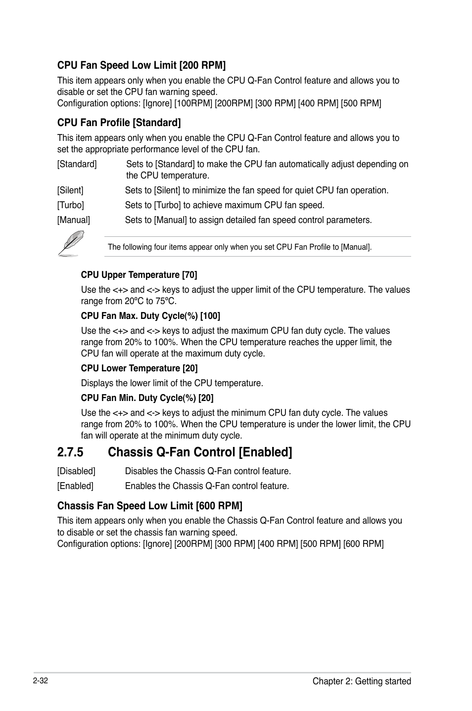 5 chassis q-fan control [enabled | Asus H81M2 User Manual | Page 61 / 75