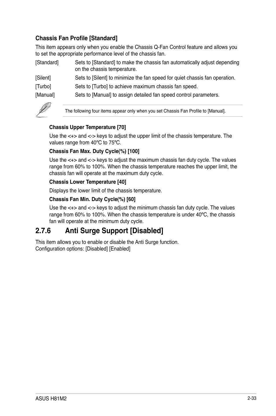 6 anti surge support [disabled | Asus H81M2 User Manual | Page 62 / 75