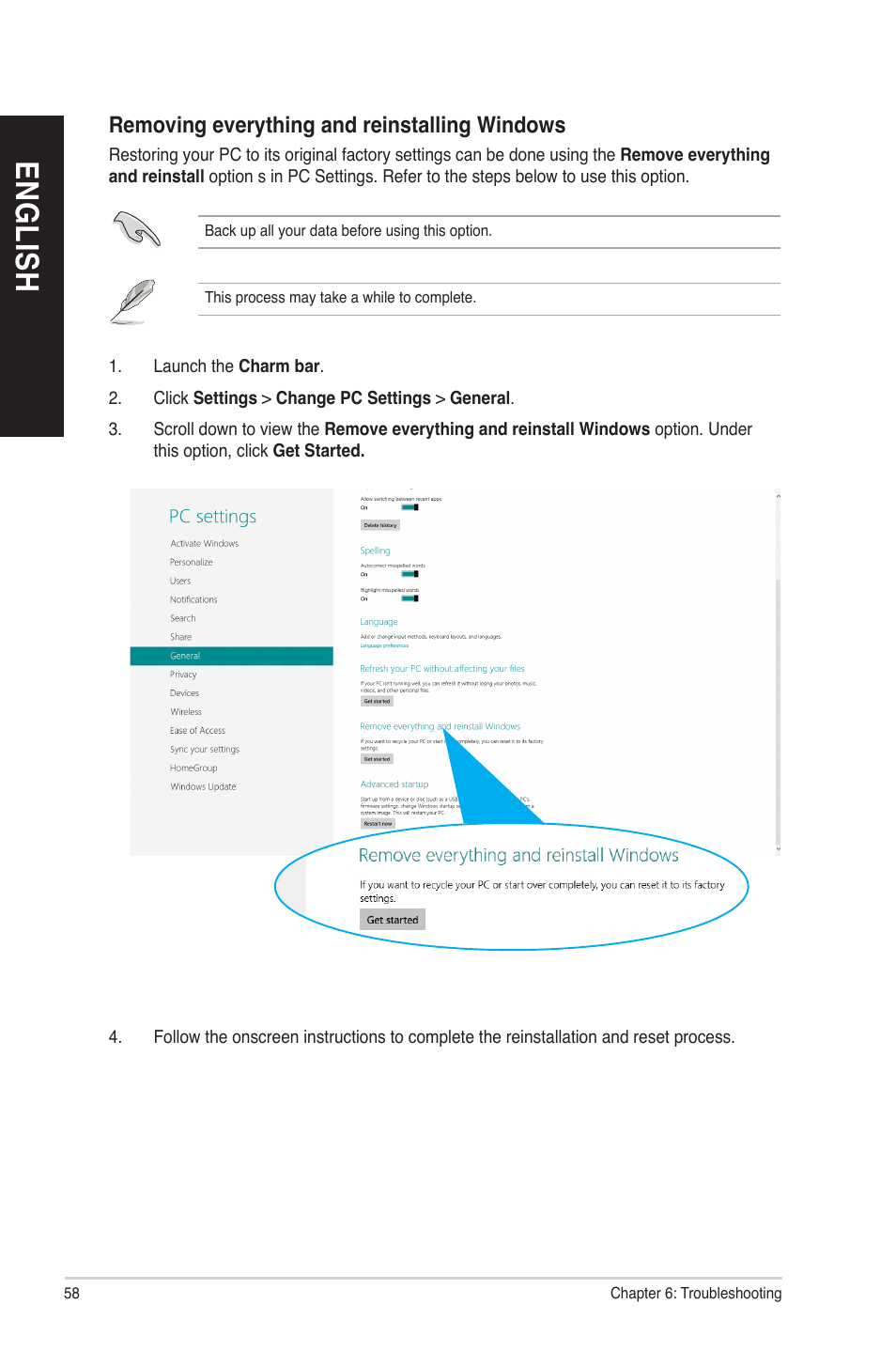 En gl is h en gl is h | Asus M70AD User Manual | Page 58 / 76