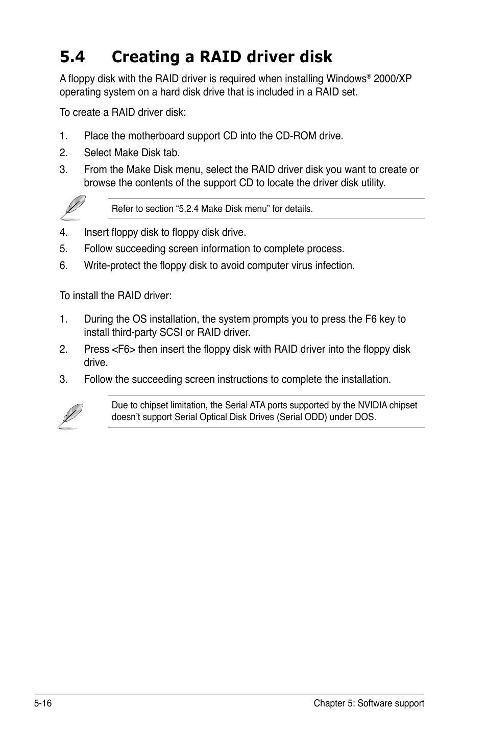 4 creating a raid driver disk | Asus M2N DH User Manual | Page 116 / 116