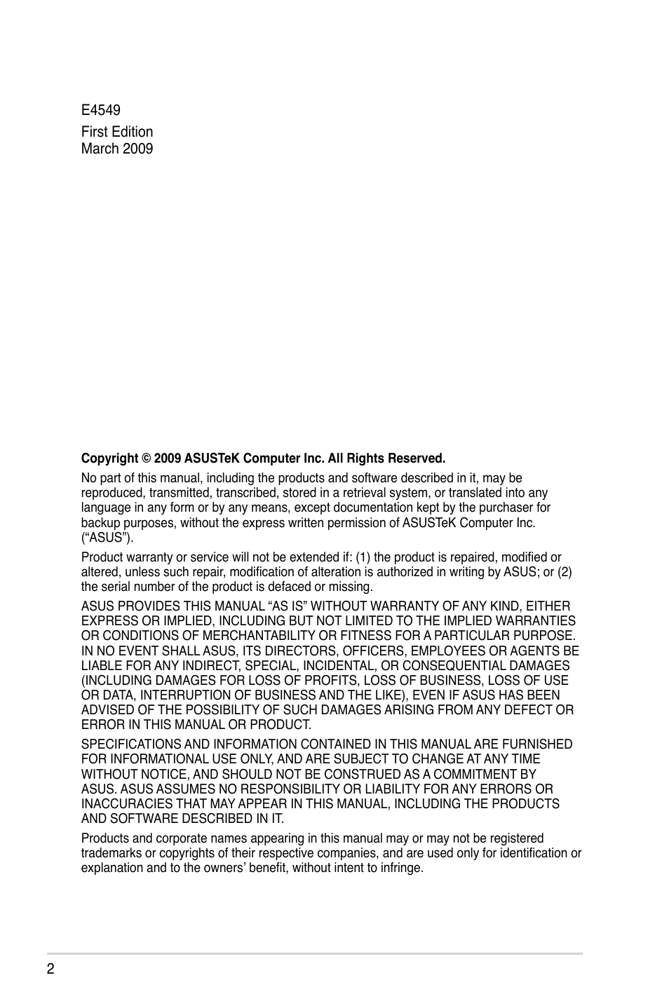 Asus DSL-N11 User Manual | Page 2 / 44