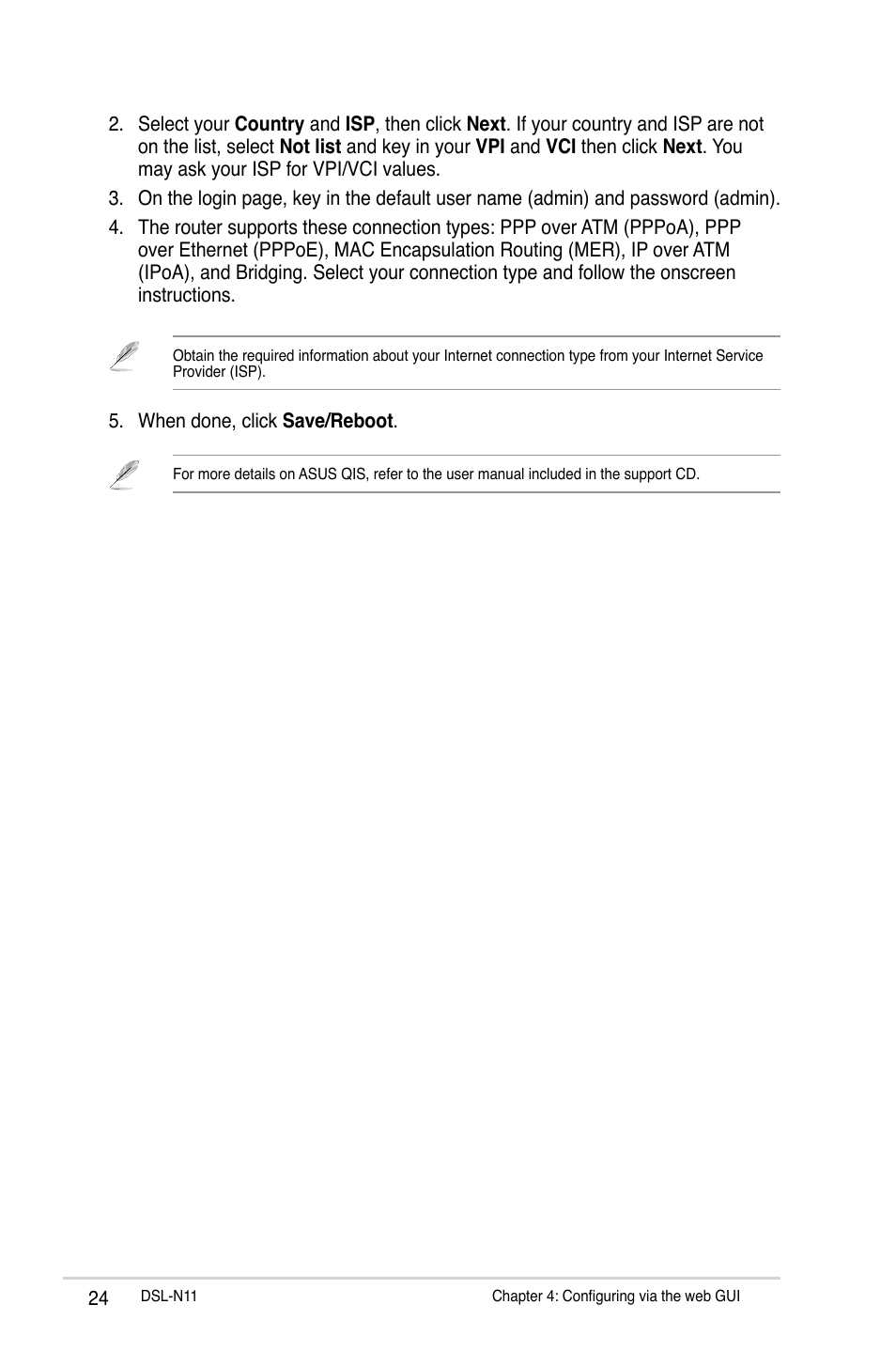 Asus DSL-N11 User Manual | Page 24 / 44