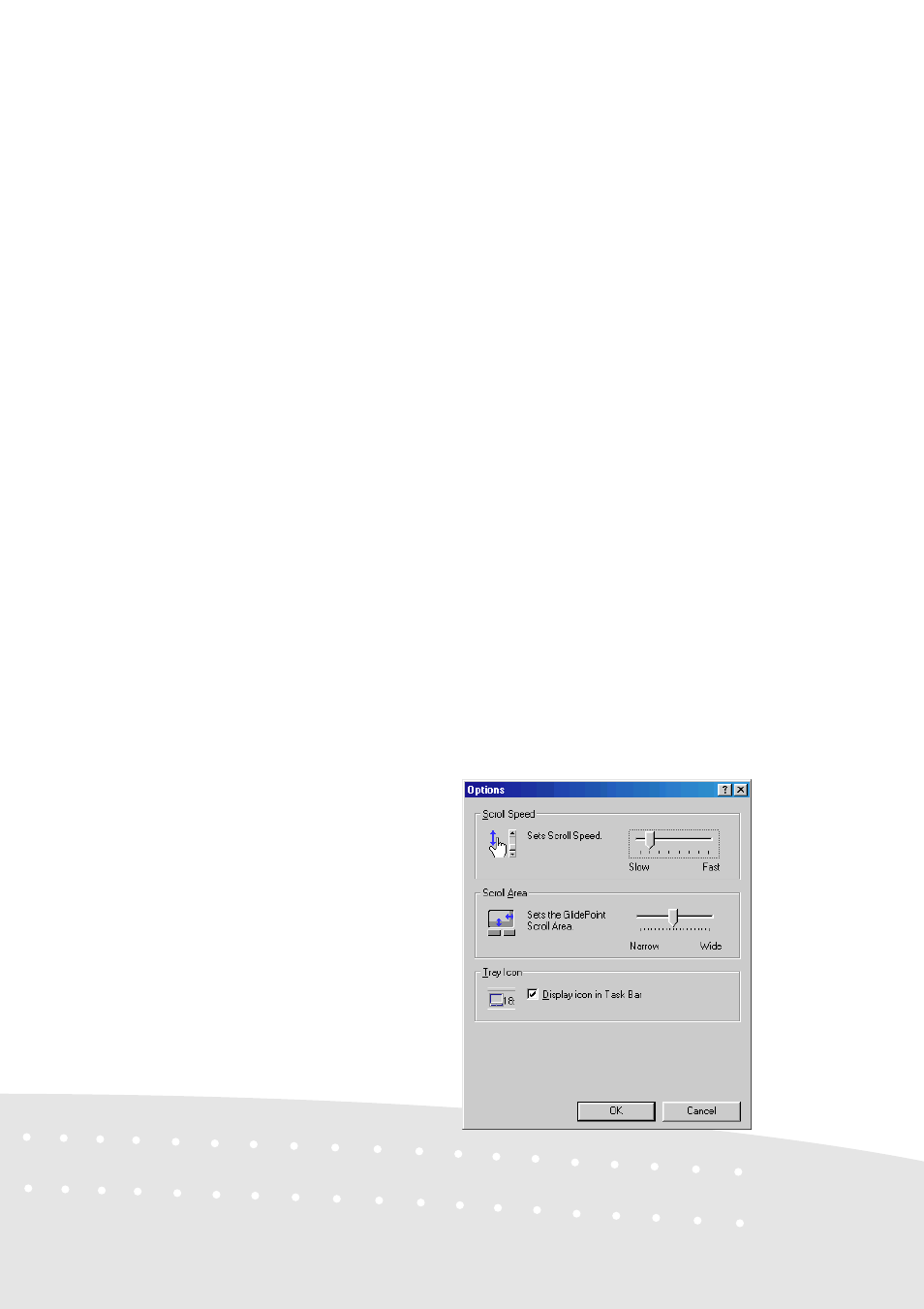 Options changing the settings (cont’), Functions assigned to buttons, Double click speed | Use wheel function | Asus L7 User Manual | Page 29 / 44