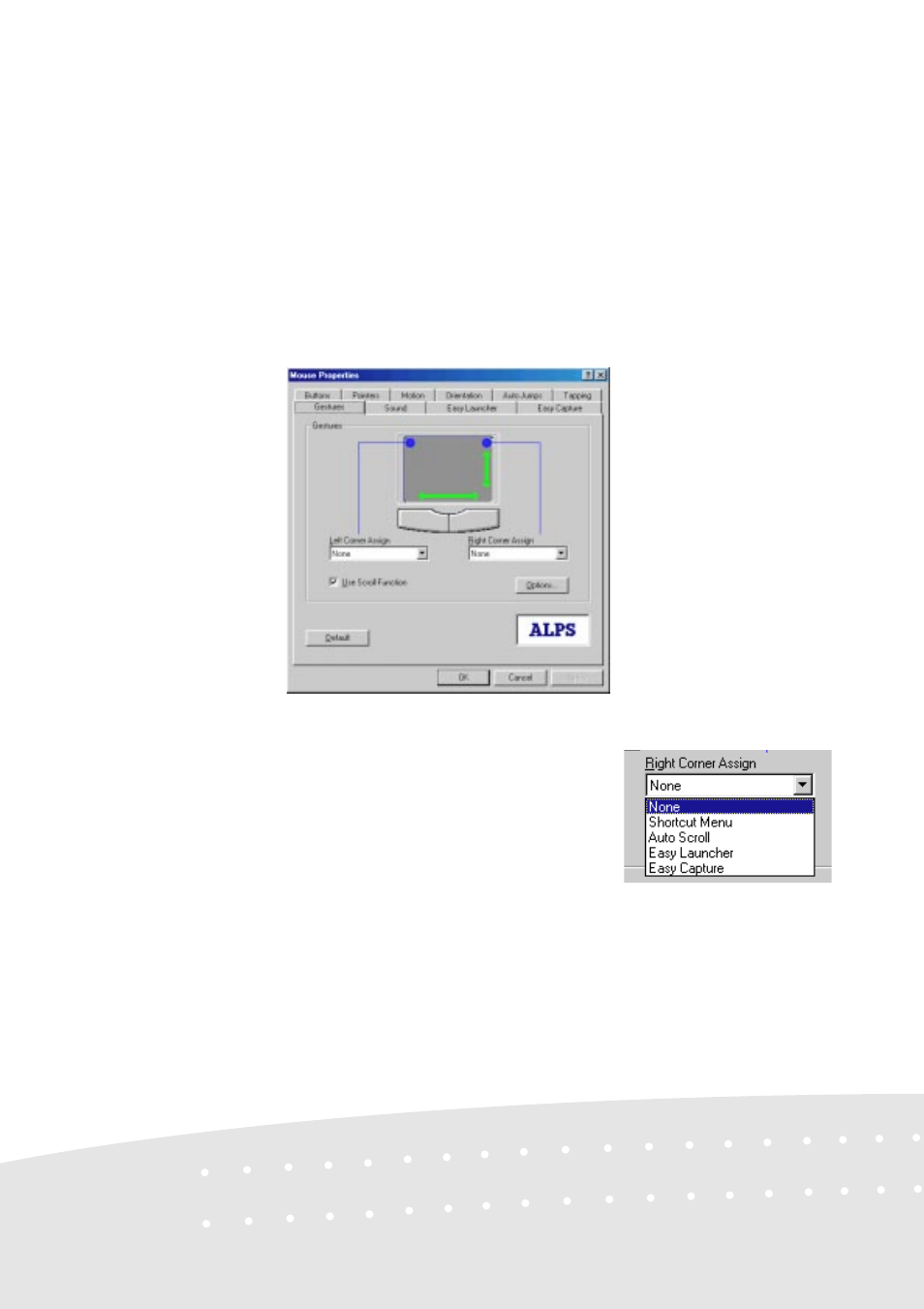 Gesture | Asus L7 User Manual | Page 36 / 44