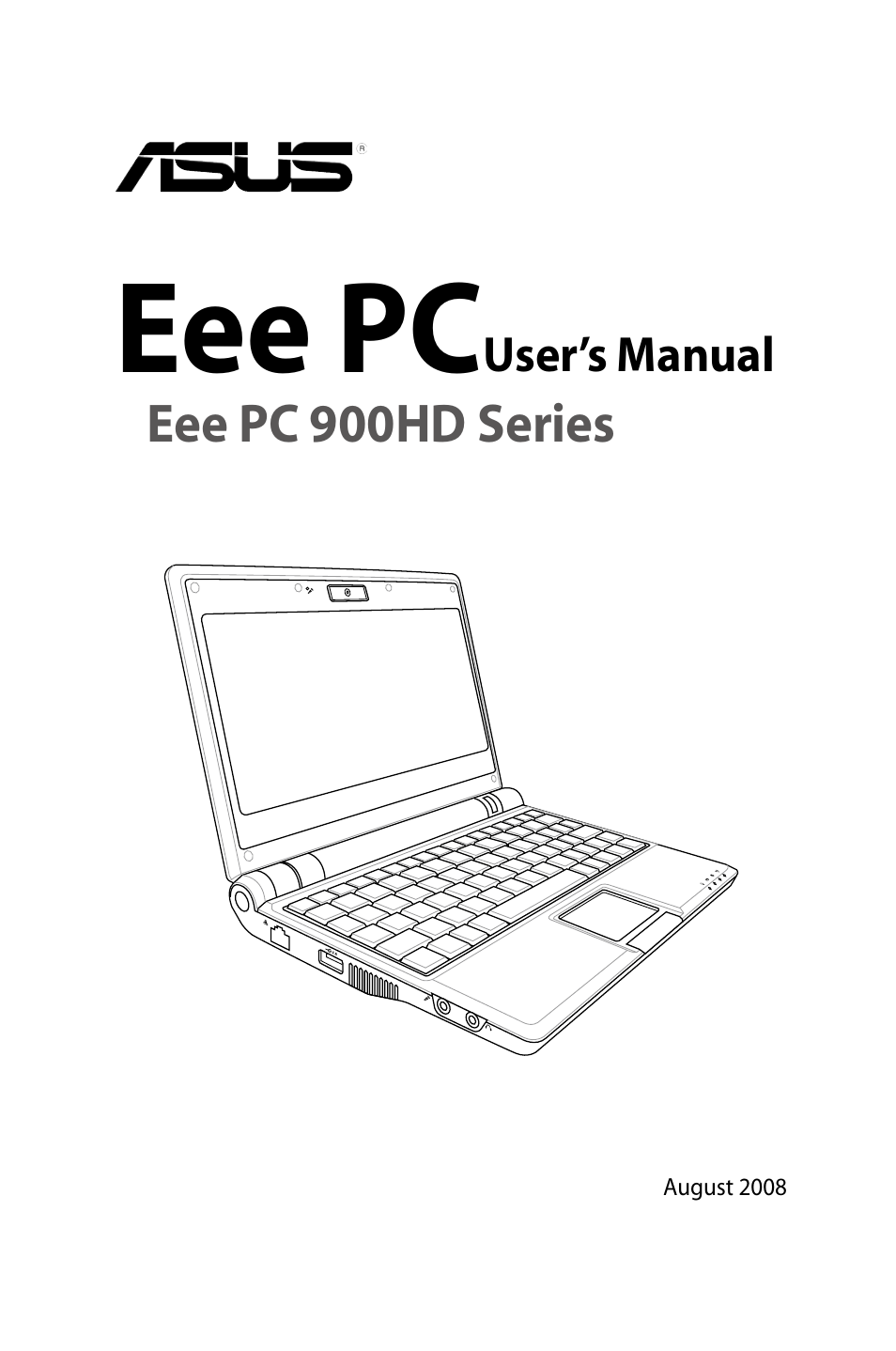 Asus Eee PC 900HD/Linux User Manual | 132 pages