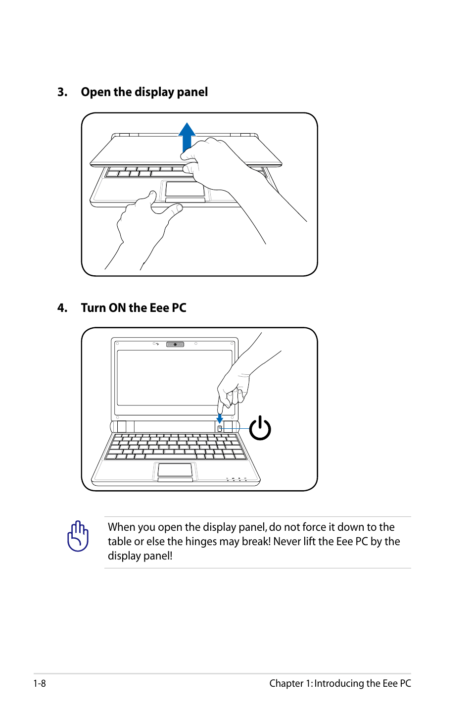 Asus Eee PC 900HD/Linux User Manual | Page 12 / 132