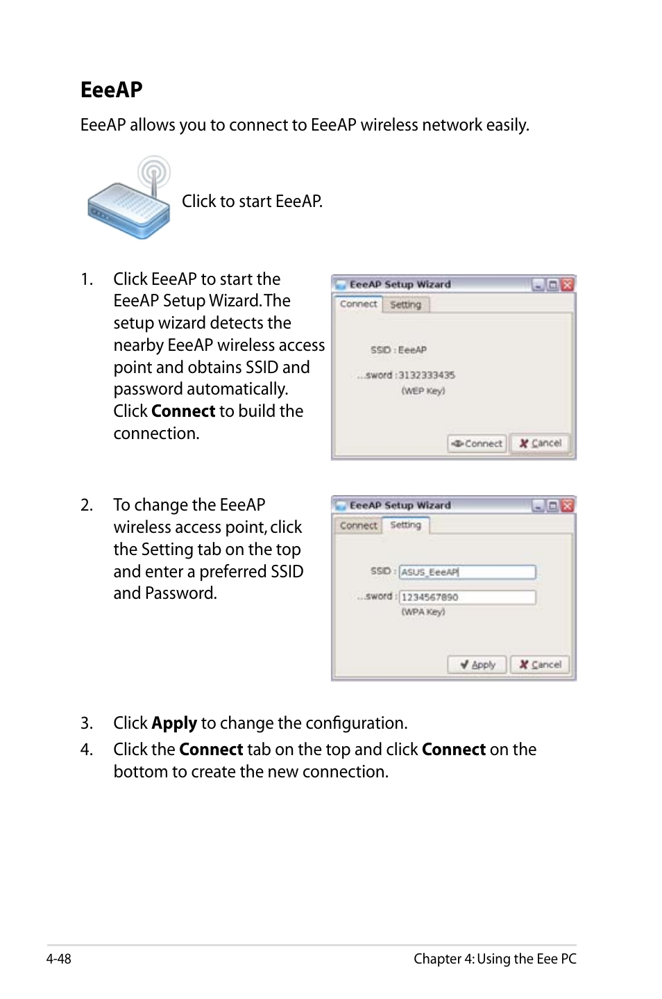 Eeeap | Asus Eee PC 900HD/Linux User Manual | Page 84 / 132