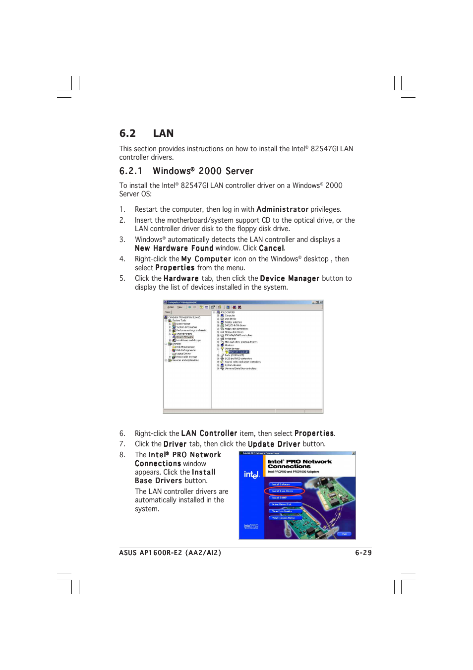 2 lan | Asus AP1600R-E2(AI2) User Manual | Page 143 / 150