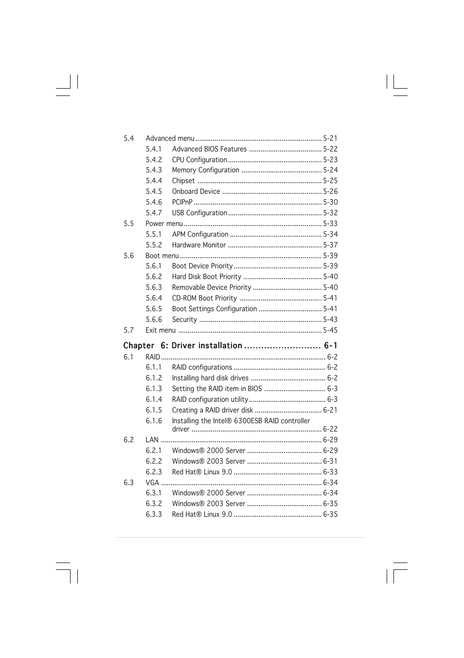 Asus AP1600R-E2(AI2) User Manual | Page 5 / 150