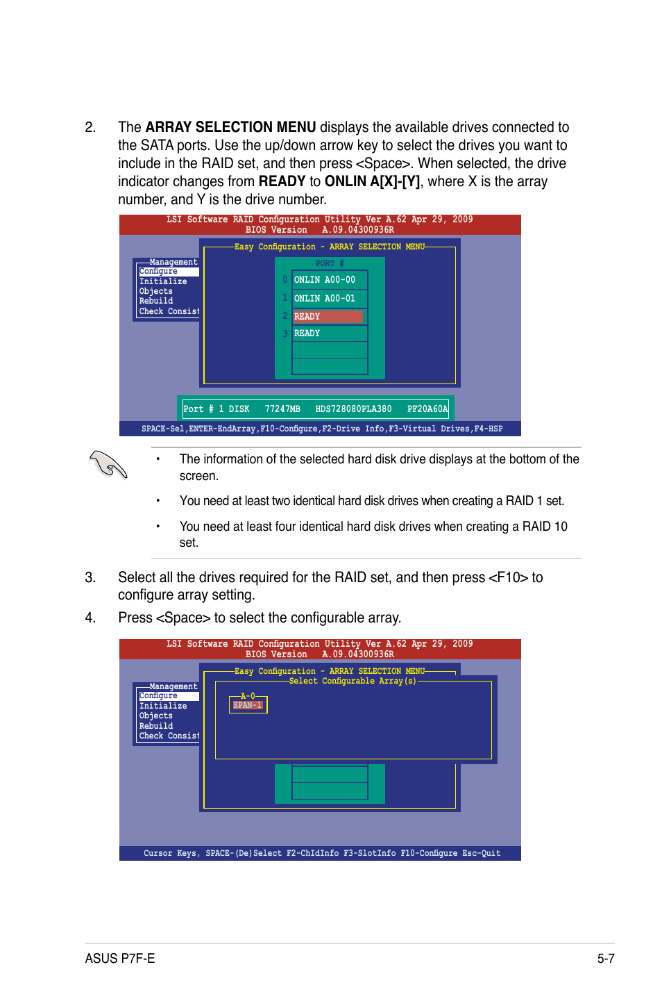 Asus P7F-E User Manual | Page 103 / 162