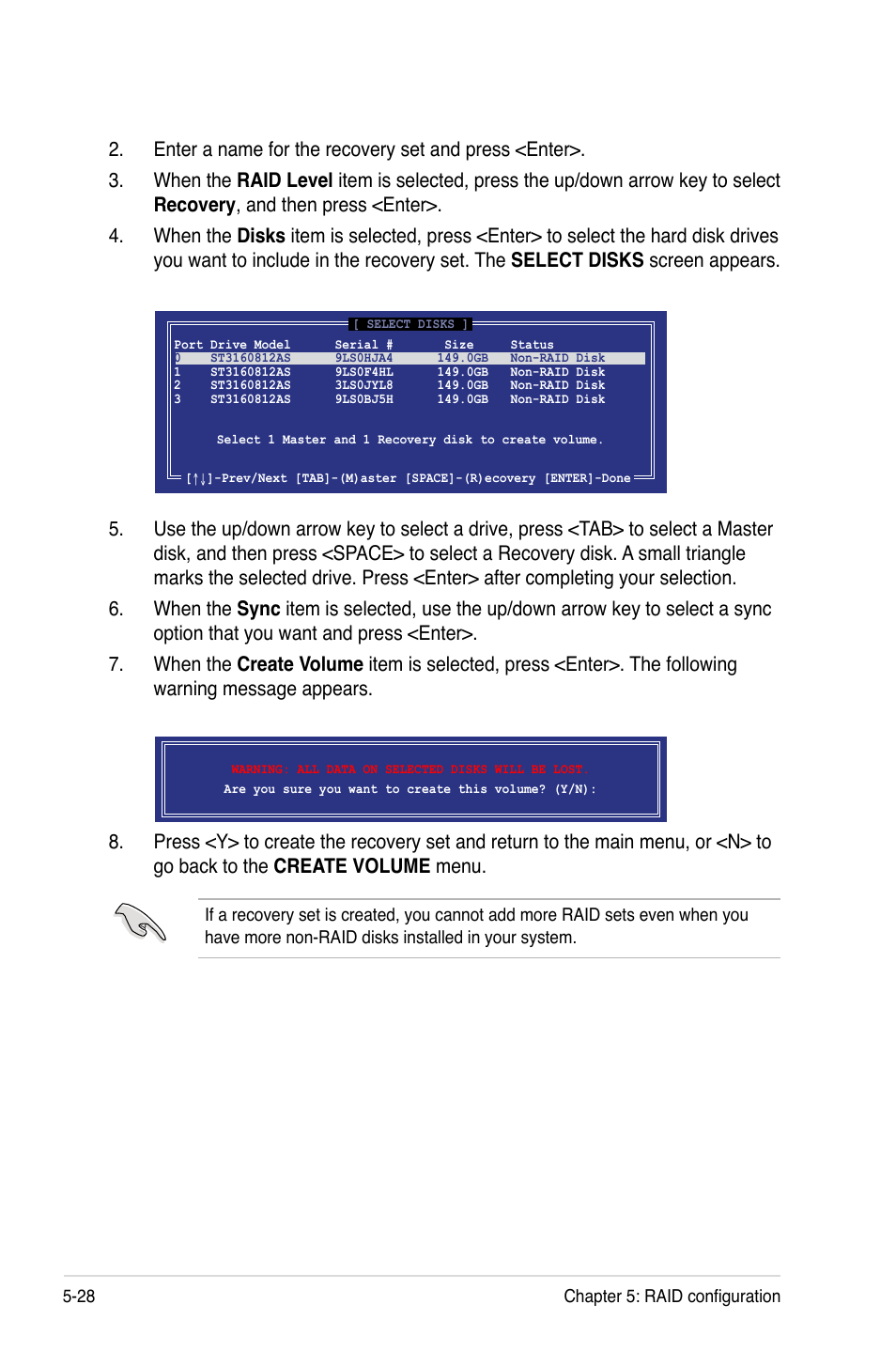 Asus P7F-E User Manual | Page 124 / 162