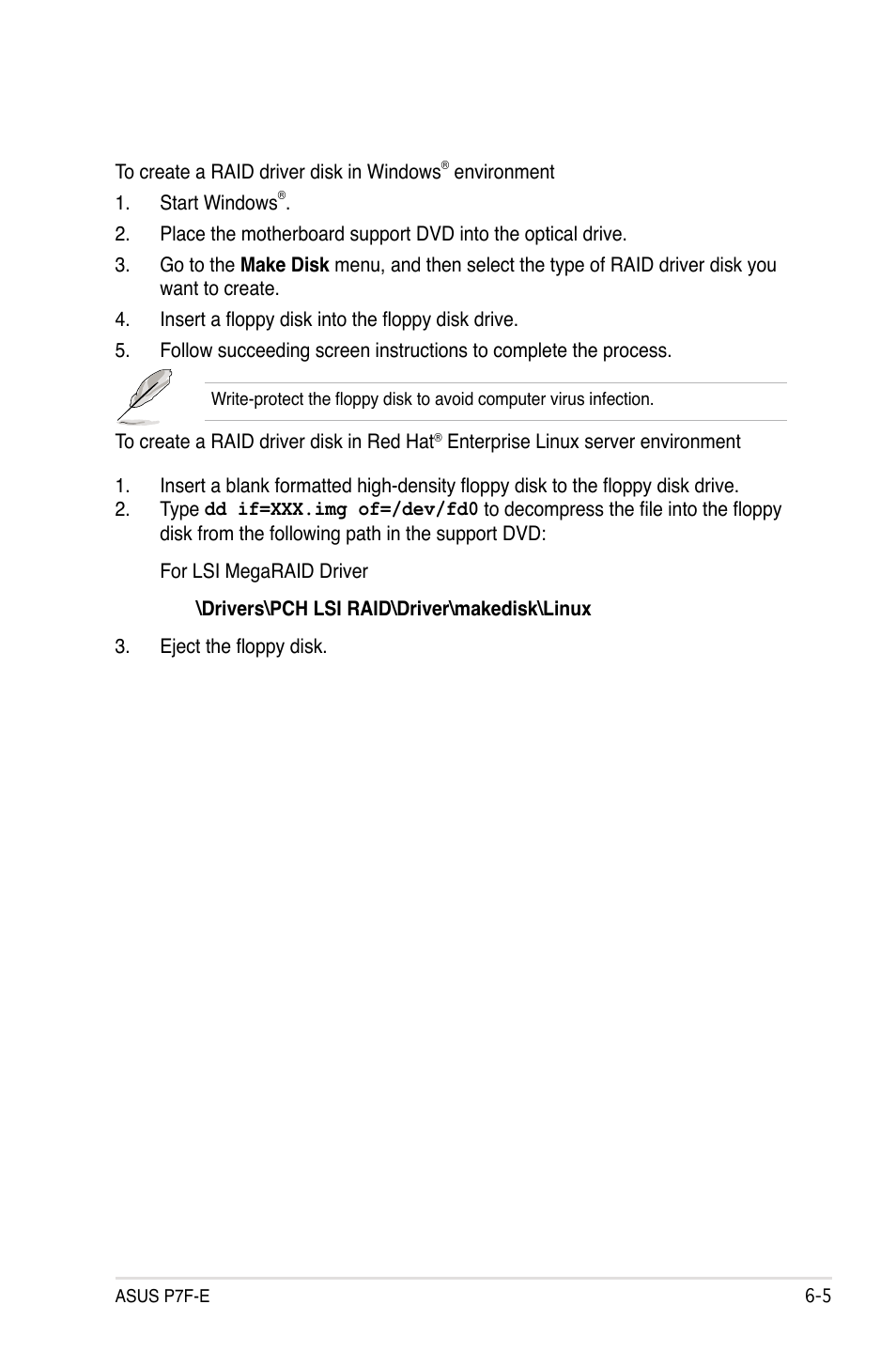 Asus P7F-E User Manual | Page 135 / 162
