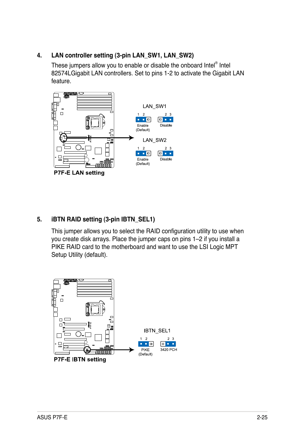 Asus P7F-E User Manual | Page 43 / 162