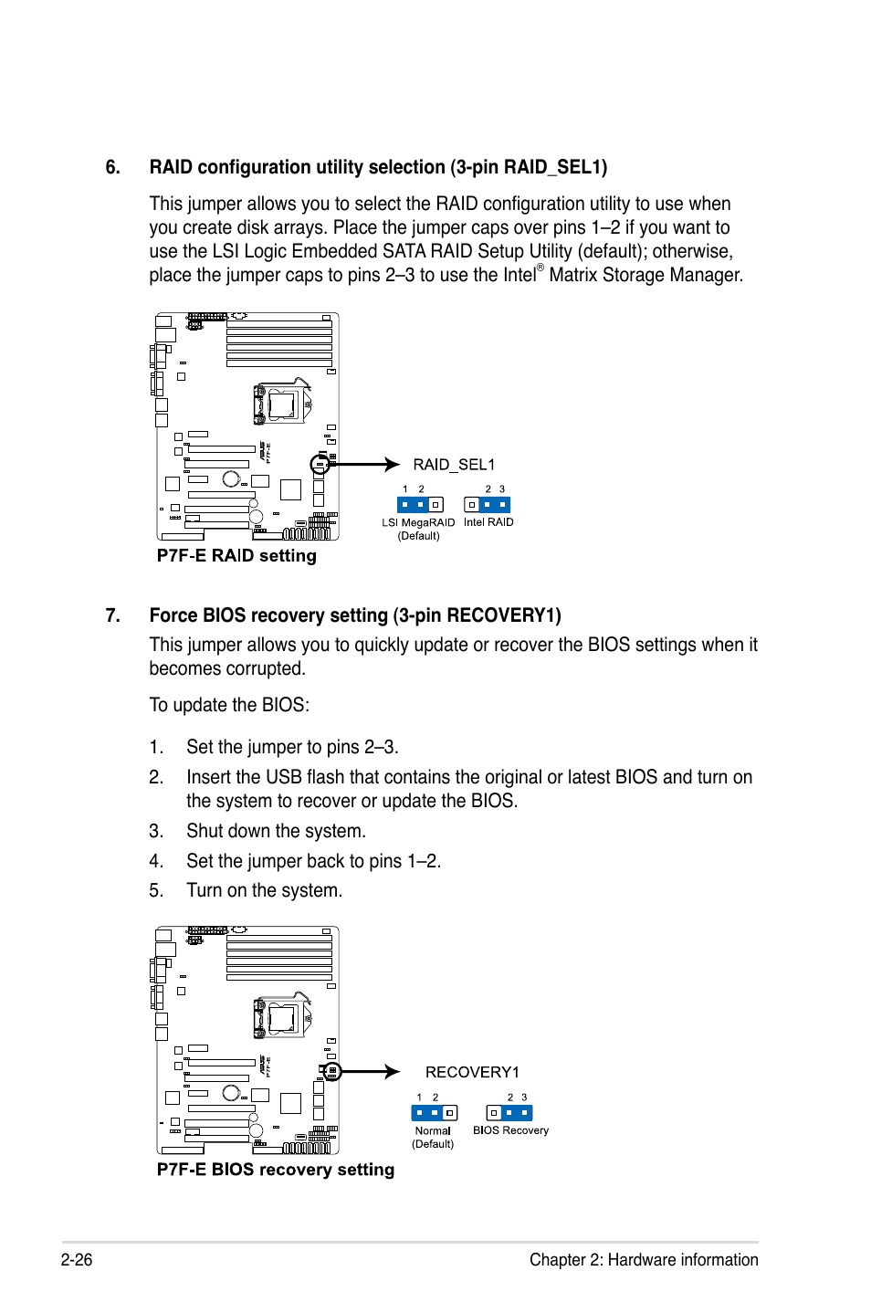 Asus P7F-E User Manual | Page 44 / 162