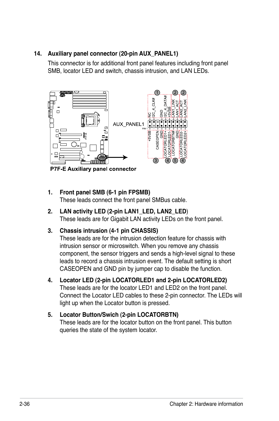 Asus P7F-E User Manual | Page 54 / 162