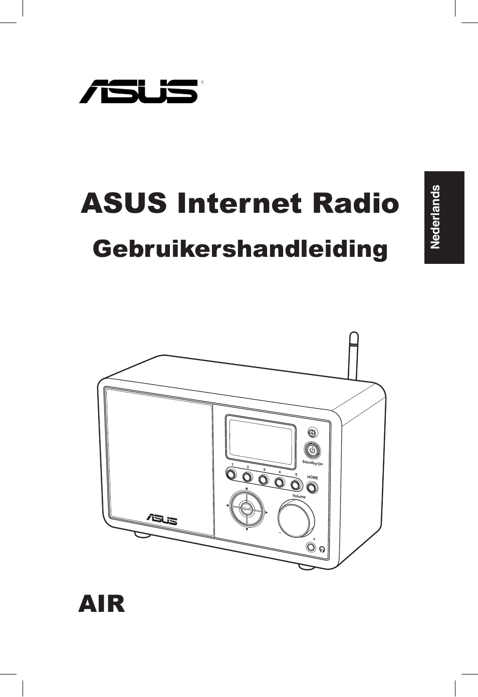 Asus internet radio, Gebruikershandleiding | Asus AIR User Manual | Page 169 / 192