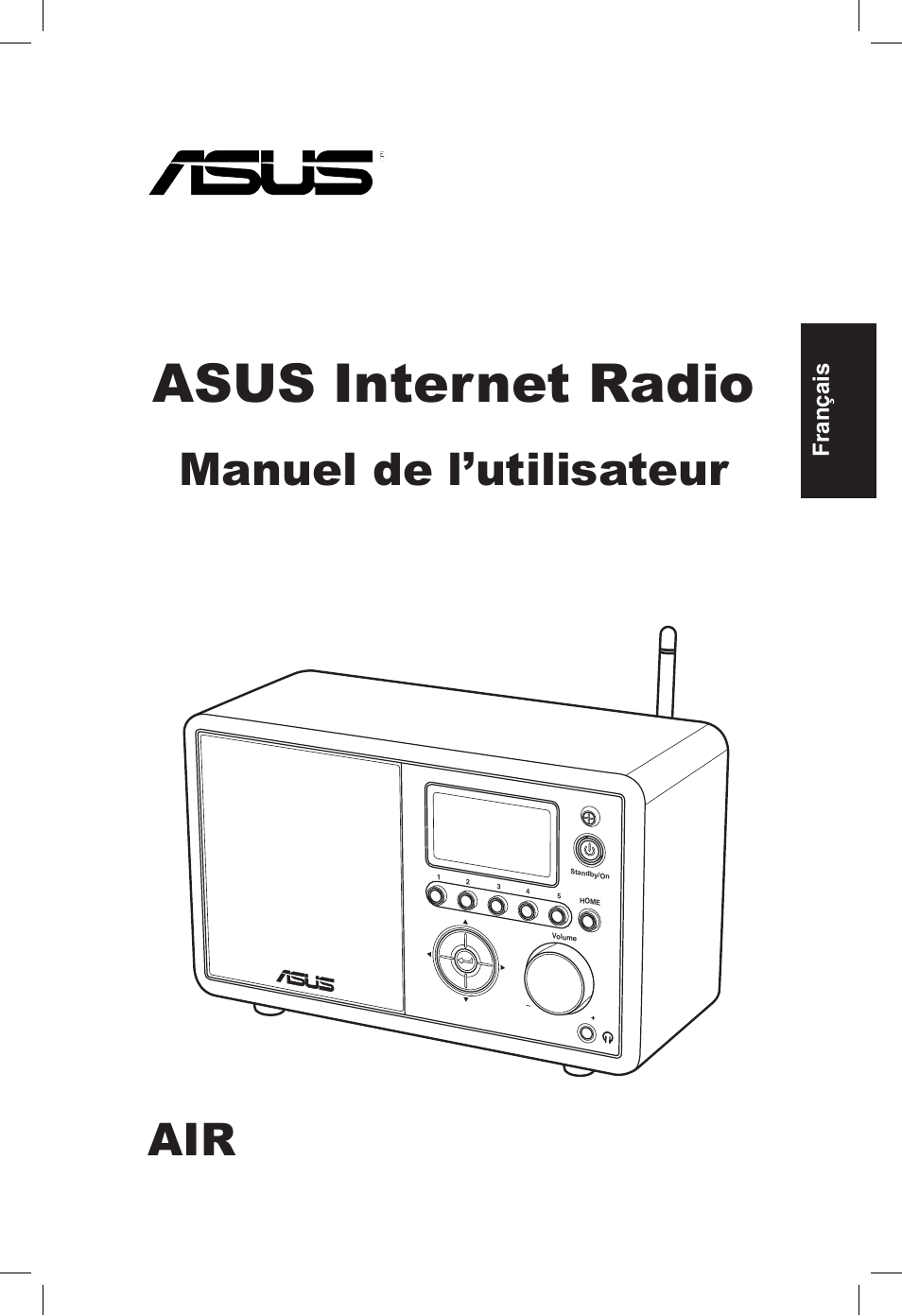 Asus internet radio, Manuel de l’utilisateur | Asus AIR User Manual | Page 25 / 192