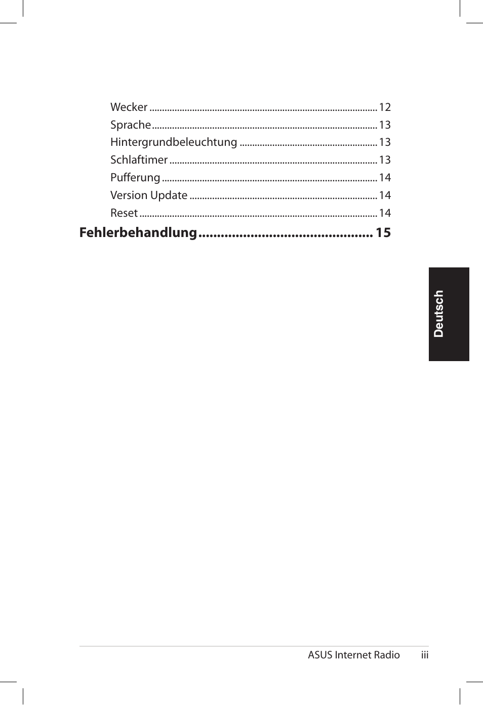 Fehlerbehandlung | Asus AIR User Manual | Page 51 / 192