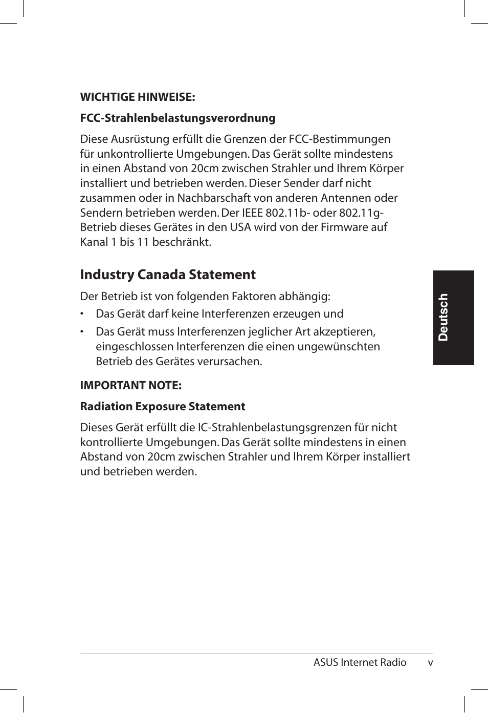 Industry.canada.statement | Asus AIR User Manual | Page 53 / 192